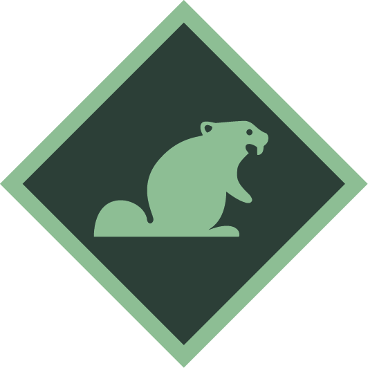 Grenmærke: Bævere